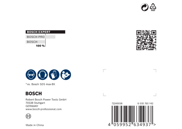 Absaugadapter EXPERT SDS CLEAN max-8X für Bohrer Ø 20-32mm Bosch Produktbild img8 L