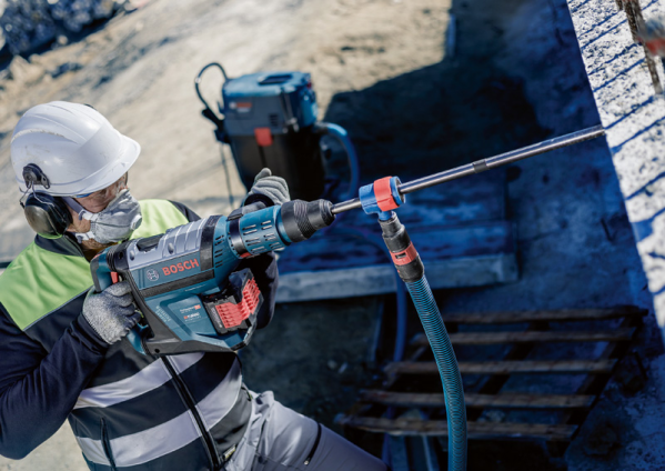 Absaugadapter EXPERT SDS CLEAN max-8X für Bohrer Ø 20-32mm Bosch Produktbild img5 L