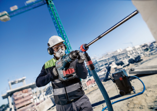 Absaugadapter EXPERT SDS CLEAN max-8X für Bohrer Ø 20-32mm Bosch Produktbild img4 L