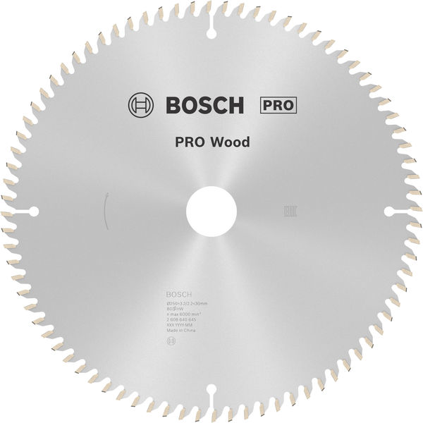 Bosch Kreissägeblatt Optiline Wood. Für Kapp- und Gehrungssägen Produktbild img1 L