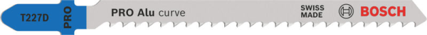 Stichsägeblatt T 227 D Bosch VE à 5 Stück Special for Alu Produktbild img1 L