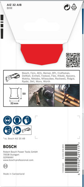 BIM Tauchsägeblatt AIZ 32 AB Metal. Für oszillierende Multifunktionswerkzeuge Produktbild img8 L