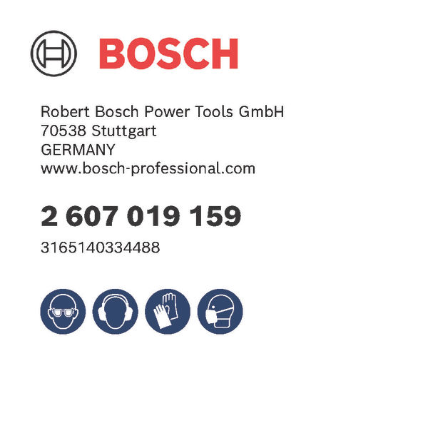 Meißel-Set SDS-plus 250 mm Bosch 3-teilig Produktbild img5 L