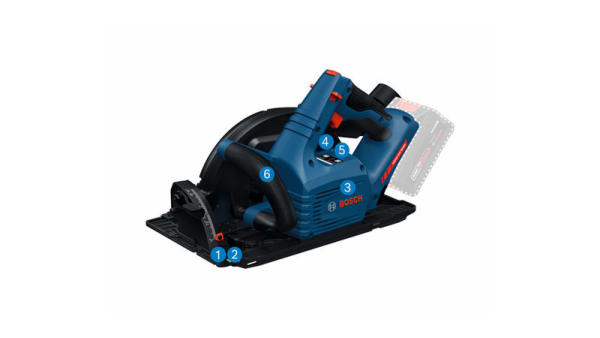 Akku-Kreissäge EXKS18V-68GX, L-BOXX 238 Produktbild img2 L