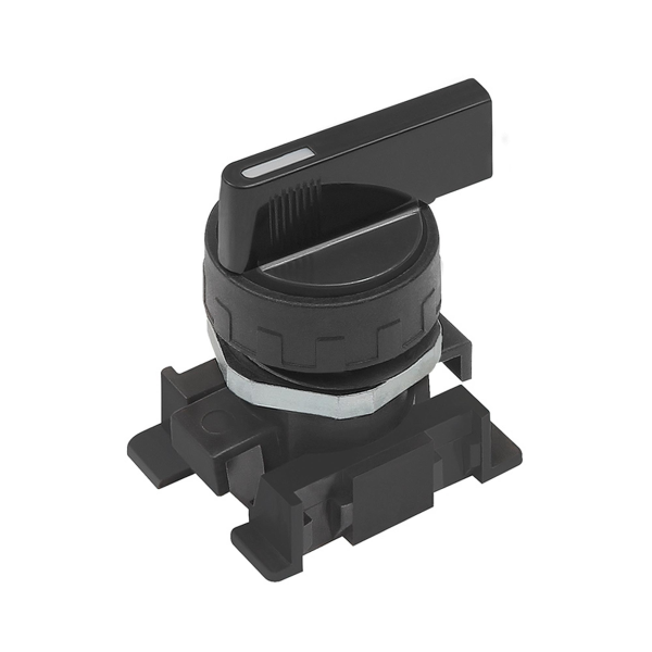 Langer Drehhebel, schwarz, 2 Stellungen, monostabil Produktbild img1 L