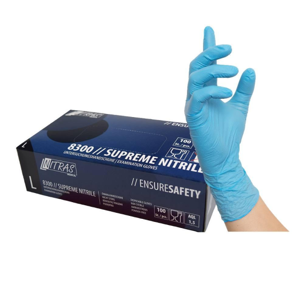 Nitril-Einmalhandschuhe Supreme Nitrile Nr. 8300 Produktbild img1 L