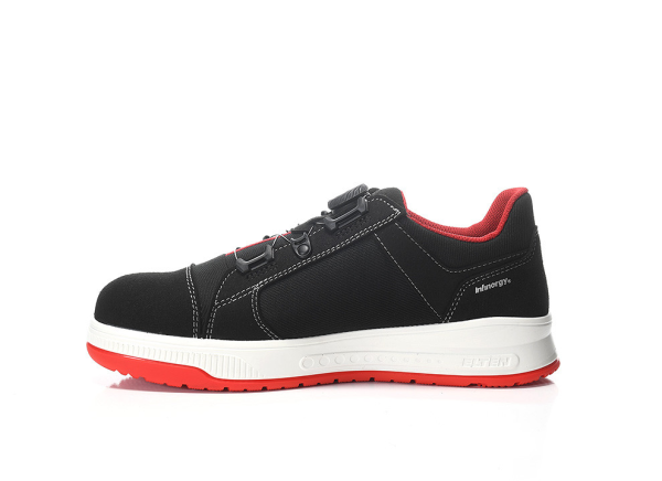 Sicherheitshalbschuh ISAAK XXST BOA® black-red Low ESD S2 Produktbild img4 L