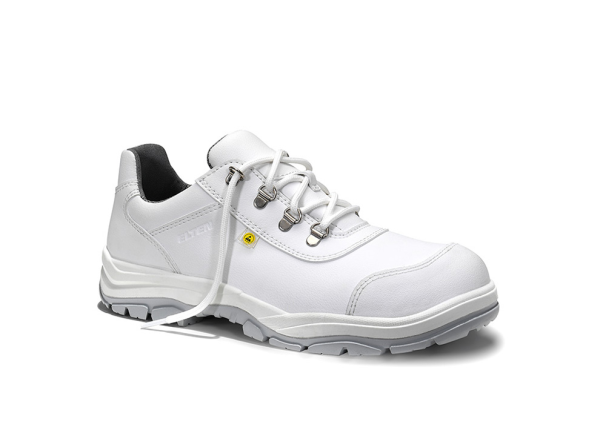 Sicherheitshalbschuh DEAN RUBBER white Low ESD S2 HI Typ 2 Produktbild img1 L