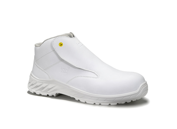Sicherheitsstiefel jo_CLEAN Slipper white Mid ESD S3 Produktbild img1 L