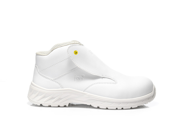 Sicherheitsstiefel jo_CLEAN Slipper white Mid ESD S3 Produktbild img2 L
