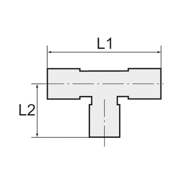 T-Einschraubverschraubung, ES 1.4571 Produktbild img2 L