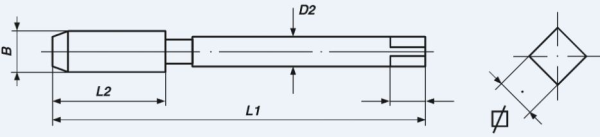 V-Coil Gewindereparatur STI-Gewindebohrer Produktbild img2 L
