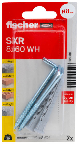 Langschaftdübel SXR 8x Produktbild img4 L