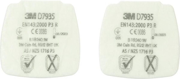 Partikel-Einlegefilter D7935 P3 R 3M Produktbild img1 L