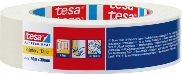 Klebeband hellbeige Tesakrepp 4348 Produktbild img2 L