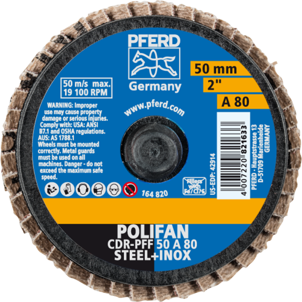 COMBIDISC-Schleifwerkzeuge CDR PFF 50 A 80 Produktbild img4 L