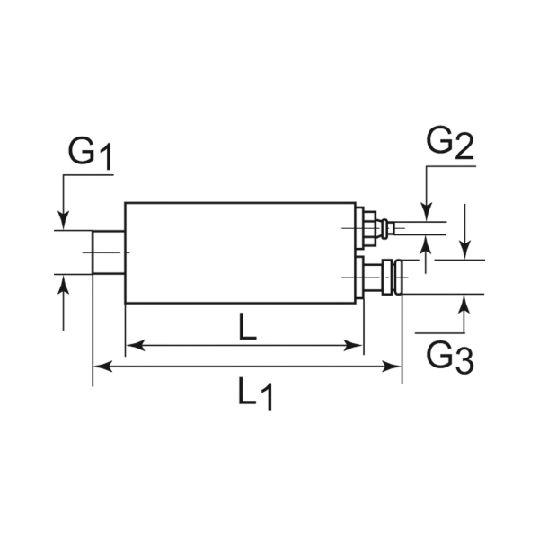 Druckschalter, Stecker M8, 4-polig, G 1/8 AG, M5 IG, M8x1 AG Produktbild img2 L