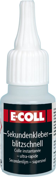 Sekundenkleber 20g blitzschnell E-COLL Produktbild img1 L