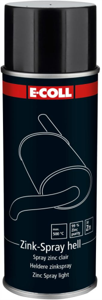 Zink-Spray hell 400ml silbergrau E-COLL Produktbild img1 L