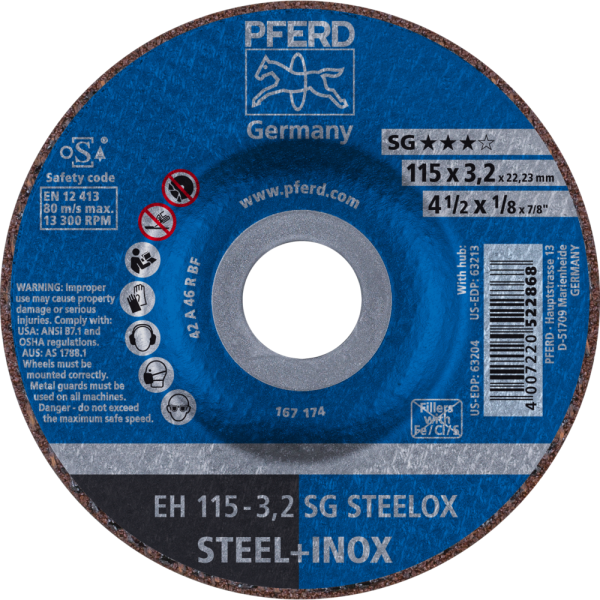 Trennscheiben EH 115-3,2 SG STEELOX Produktbild img1 L