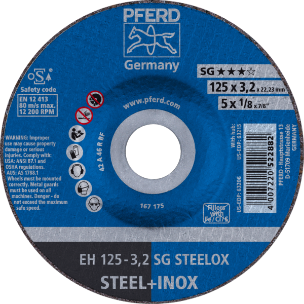 Trennscheiben EH 125-3,2 SG STEELOX Produktbild img1 L