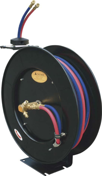 Schweiß-Schlauchaufroller1x1/4+1x3/8 Schlauch20m Produktbild img1 L