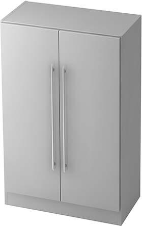 Schrank grau 80x42x127 cm Produktbild img1 L