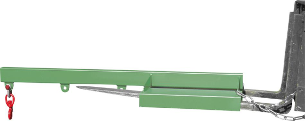 Lastarm LA 1600-2,5 lackiert, Resedagrün Produktbild img1 L