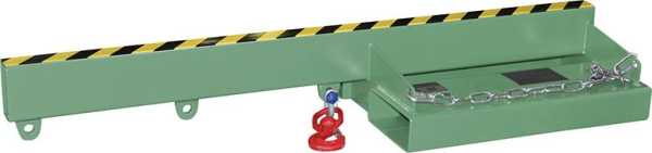 Lastarm LA 1600-2,5 lackiert, Resedagrün Produktbild img2 L