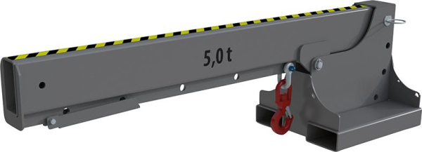 Teleskop-Lader KTH-K 5,0 lackiert, Mausgrau 2050x550x600mm Produktbild img1 L
