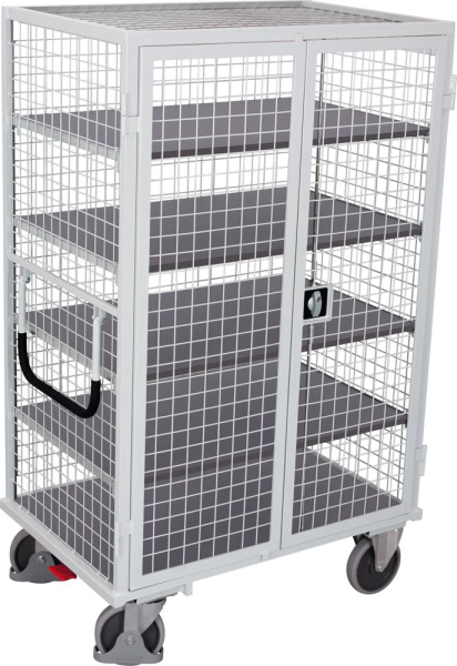 Etagenwagen fest verschweißt RAL 7035 sw-800.987/LG Produktbild img1 L