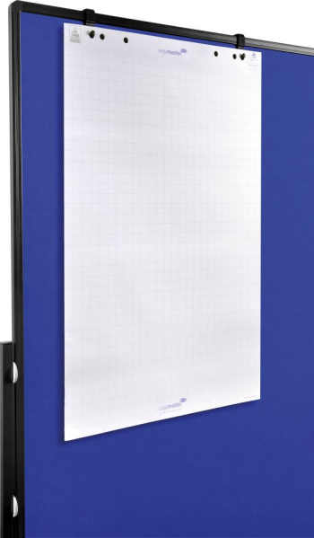 Moderationswand PREMIUM plus mobil Textil marineblau Produktbild img4 L