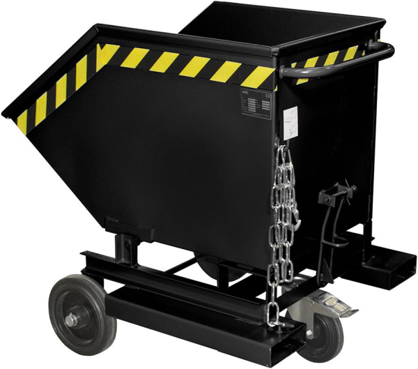 Kastenwagen KW-ET 250 l B820xT1115xH990 mm RAL7021 Tragkraft 300kg Produktbild img1 L