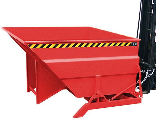 Kippbehälter BKC 2000 l B1750xT2310xH1220 mm RAL3000 Tragkraft 2500kg Produktbild img1 L