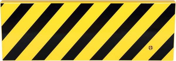 Unterfahrschutz B1380xT89xH490 mm Stahl,verz/gelb RAL1023 Produktbild img1 L