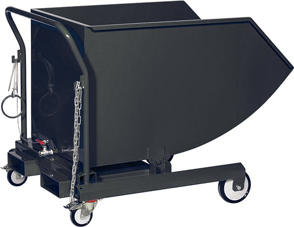 Spanekippbehalter 300 l B800xT1175xH892 mm RAL 7016 Produktbild img1 L