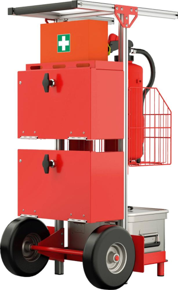 SafeCaddy "Brandschutz" mit Beladung SafeCaddy Brandschutz mit Beladung Produktbild img2 L