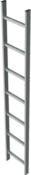 Schachtleiter verzinkt 6 Sprossen LW300 mm ZARGES Produktbild img1 L