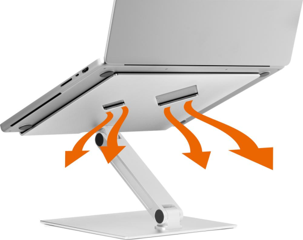 Laptop Ständer RISE für Laptop und Tablett 10" bis 17" bis 5 kg Produktbild img6 L