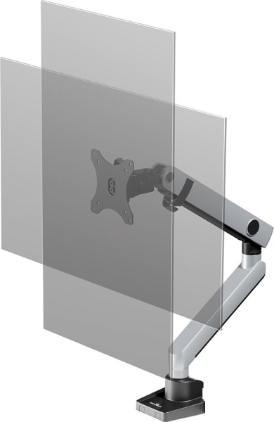 Monitor Halterung SELECT PLUS 1 Monitor bis 32" 8 kg Tischklemme Produktbild img6 L