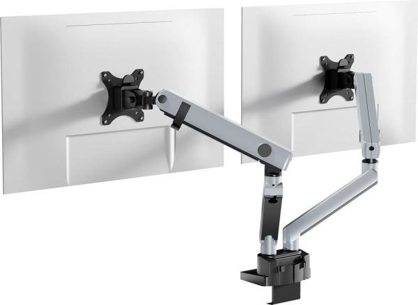 Monitor Halterung SELECT PLUS 2 Monitore bis 32" je 8kgTischklemme Produktbild img3 L