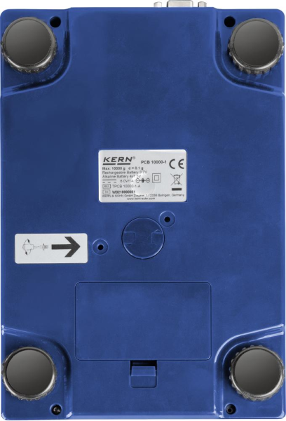 IoT-Line Komp. LaborwaagePCB 10000-1 Ablesbarkeit 0,1 g bis 10 kg Produktbild img3 L