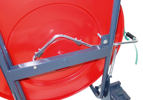 ABROLLWAGEN PREMIUM FAHRBAR MIT 4 RÄDER für PP,PET u. Stahlbänder Produktbild img3 L