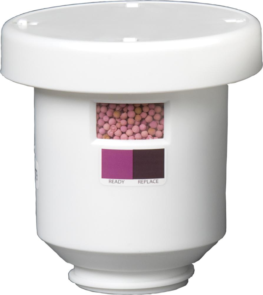 Aerosoldosen- Recyclingsystem Aktivkohle-Patrone farbwechselnd Produktbild img3 L