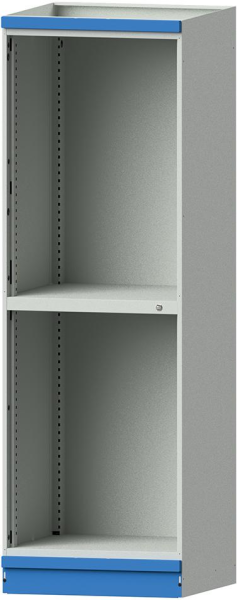 Leergehäuse Modell 102 B715xT720xH2200mm RAL 7035 Schubladenblock NH 900mm Produktbild img1 L