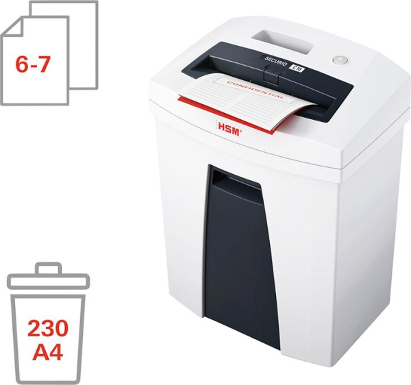 Aktenvernichter SECURIO C16 Schnittgröße 4x25 mm Produktbild img6 L