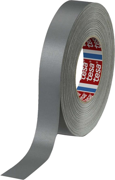 Gewebe-Klebeband 4651-04 kunststoffbeschichtet 25mmx50m schwarz tesa Produktbild img1 L