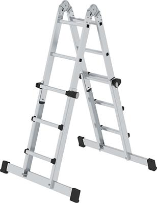 Alu-Teleskopleiter 4x Produktbild img2 L