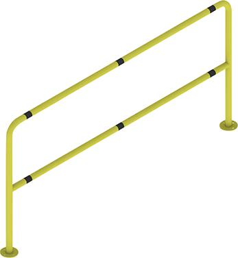 Schutzbügel verzinkt/gelb RAL1018 H1000xB2000 mm Produktbild img1 L