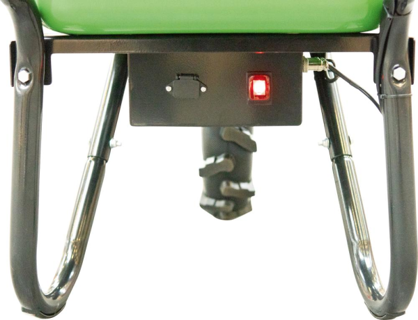 Akku-Schubkarre ASK Prem.80l, Tragkraft 150 kg 500W Antrieb 24V/12Ah Produktbild img4 L